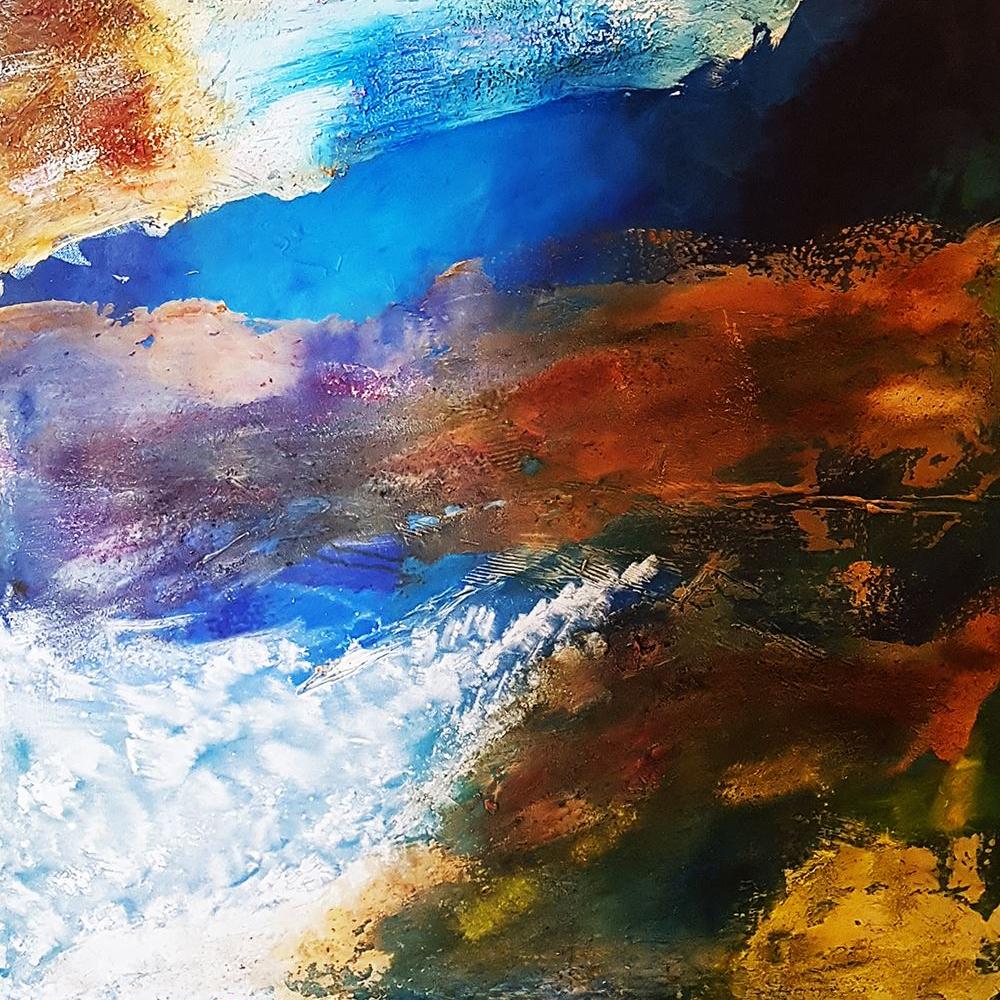Eine Landschaft von Gerhard Winkler