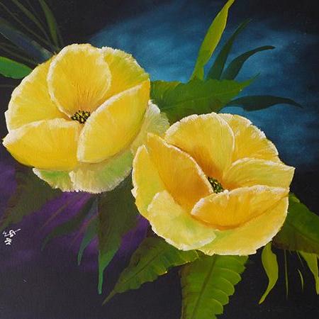 Blumenbild von Gerhard Winkler