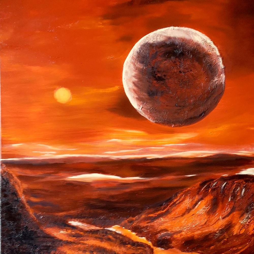 Eine Landschaft von Gerhard Winkler