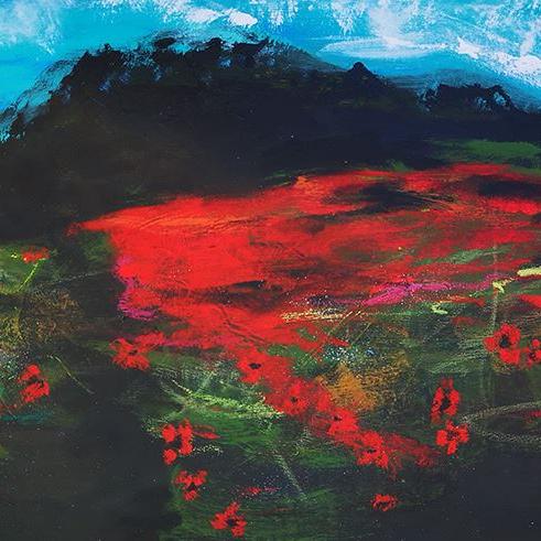 Eine Landschaft von Gerhard Winkler