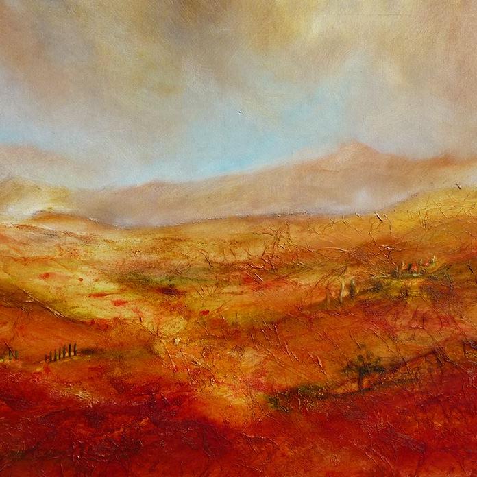 Eine Landschaft von Gerhard Winkler