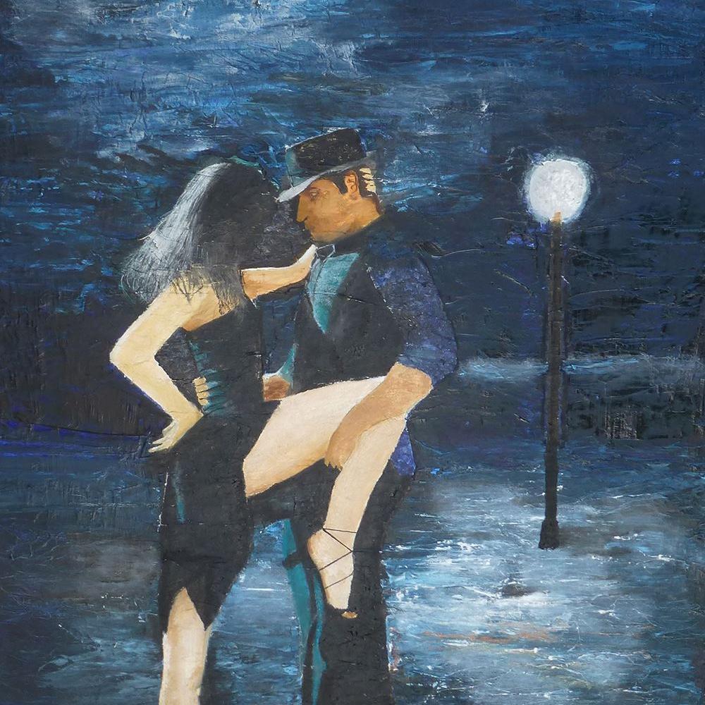 Mitternachtstanz Acryl