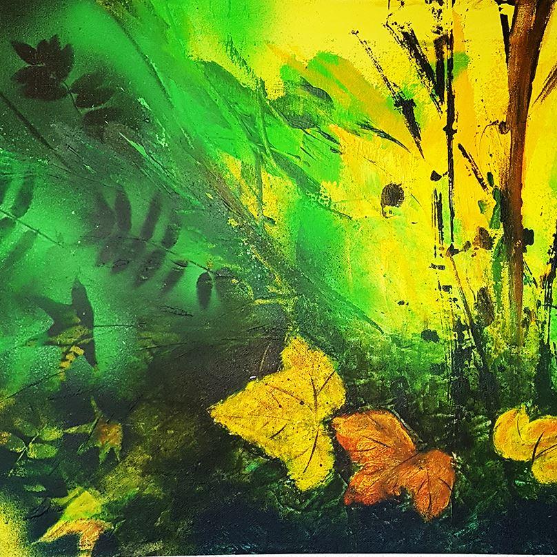 Eine Landschaft von Gerhard Winkler