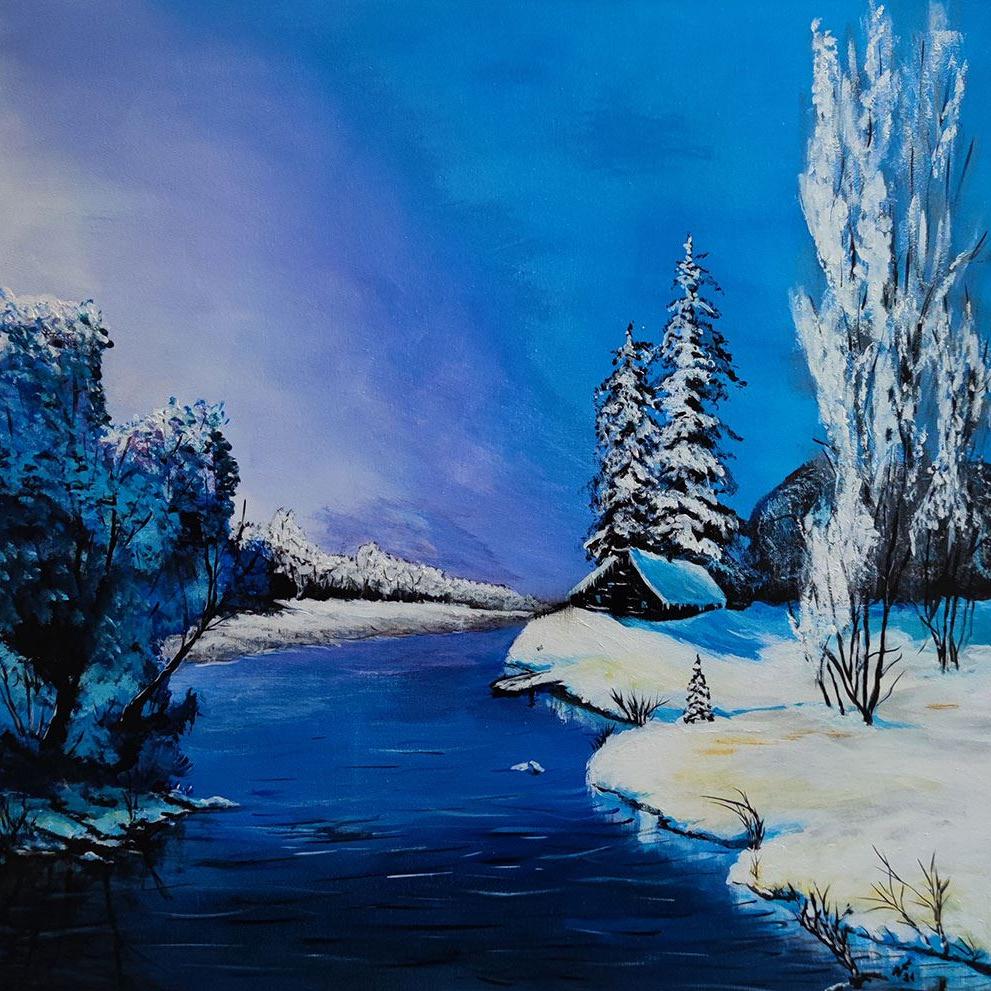 Eine Landschaft von Gerhard Winkler